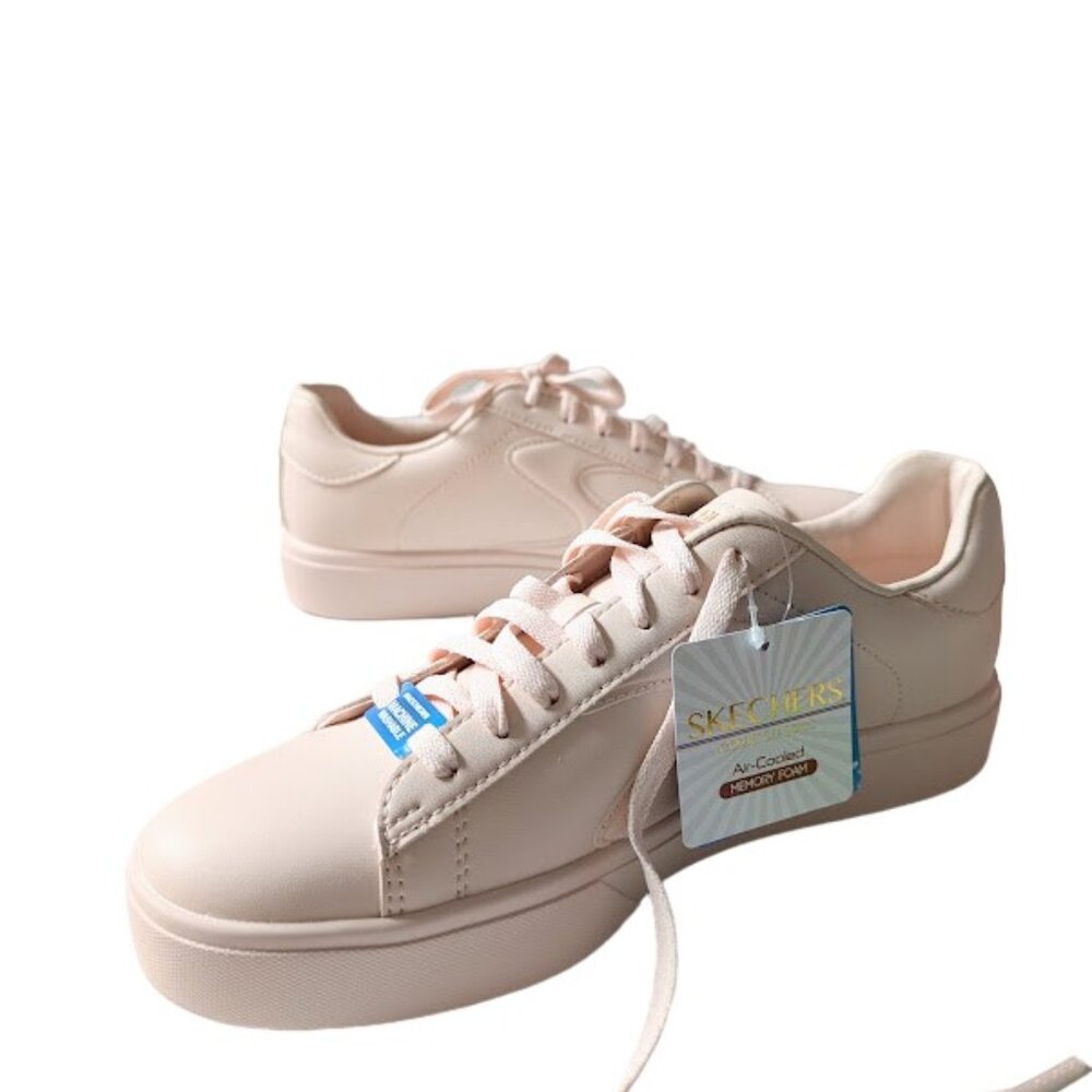 Skechers Court Classics Eden LX-All Neutral Air-Cooled Mem Foam Sneaker Size 7.5
